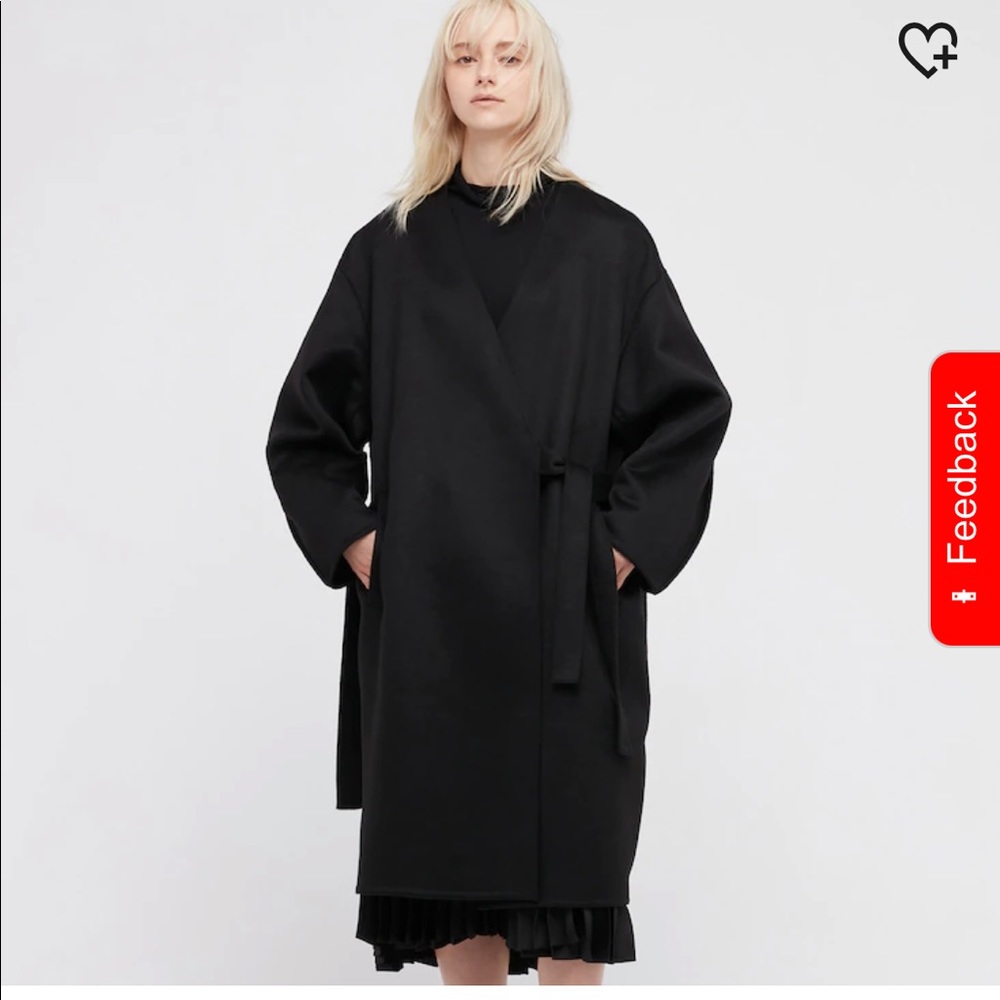 BRAND NEW with tags Uniqlo WOMEN WOOL BLEND COAT (THEORY)